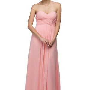 NWT Dancing Queen 8658 Prom Dress Chiffon Purple Size 2XL